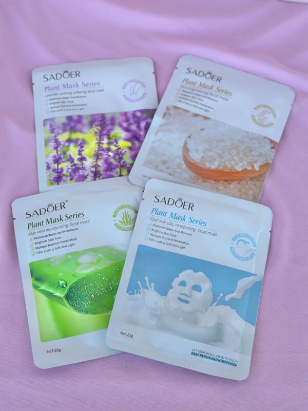 Mascarillas faciales Sadoer caja de 12pcs