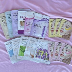 Kit 17 mascarillas faciales