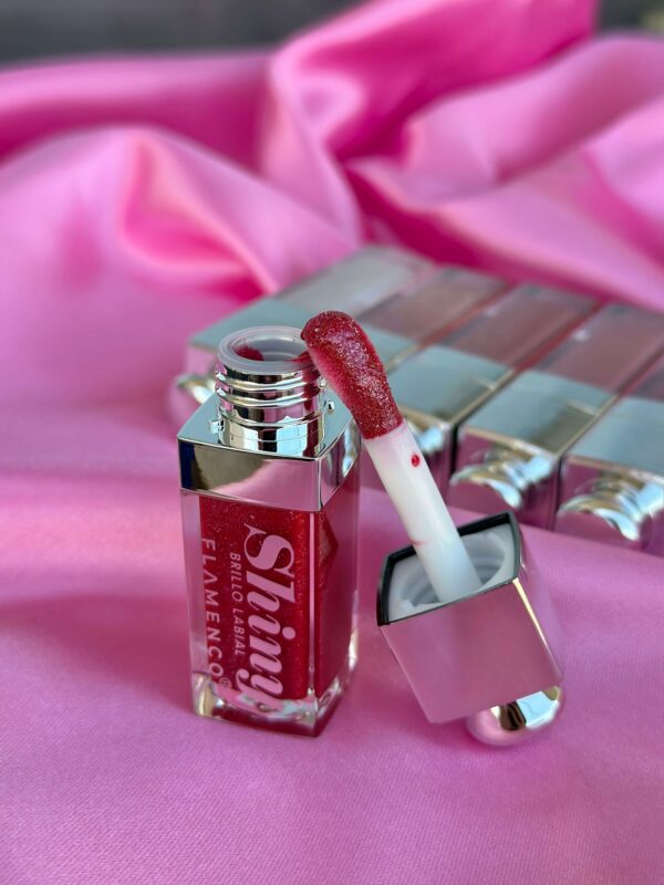 Brillo Labial con Color Shiny Flamenco