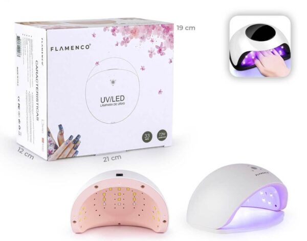 Lampara De Uñas Flamenco 72W