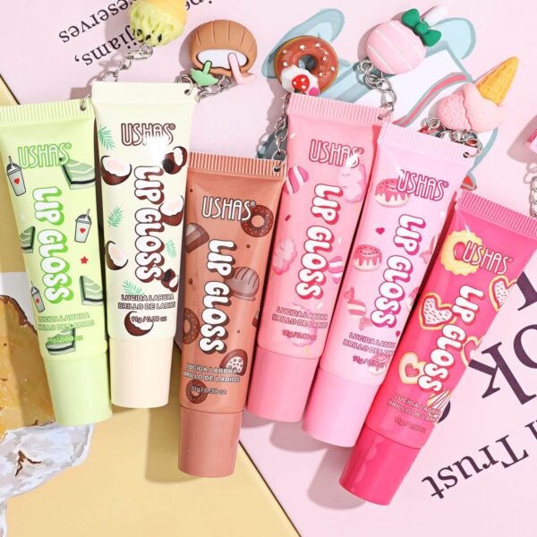 Brillo Labial con Colgante Ushas 11g