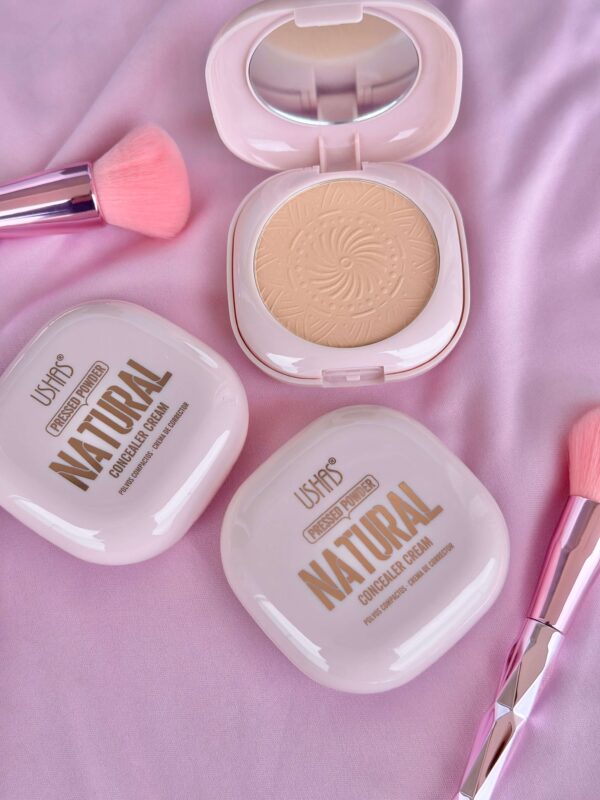 Polvo Compacto y Corrector Natural Ushas