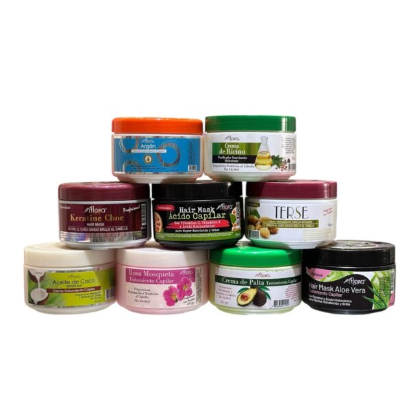Kit Capilar Mascarillas Mflora 9 Productos