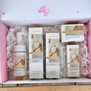 Box Cuidado Facial Arroz Flamenco 5pcs