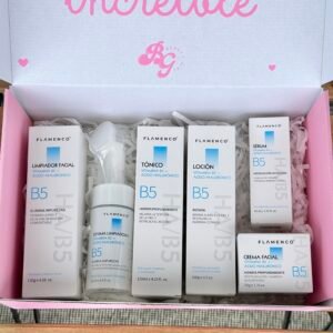 Box Cuidado Facial Vitamina B5 Flamenco 6pcs
