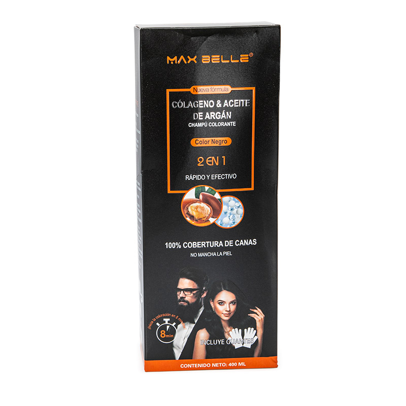Shampoo Colorante Max belle 400ml - Imagen 5