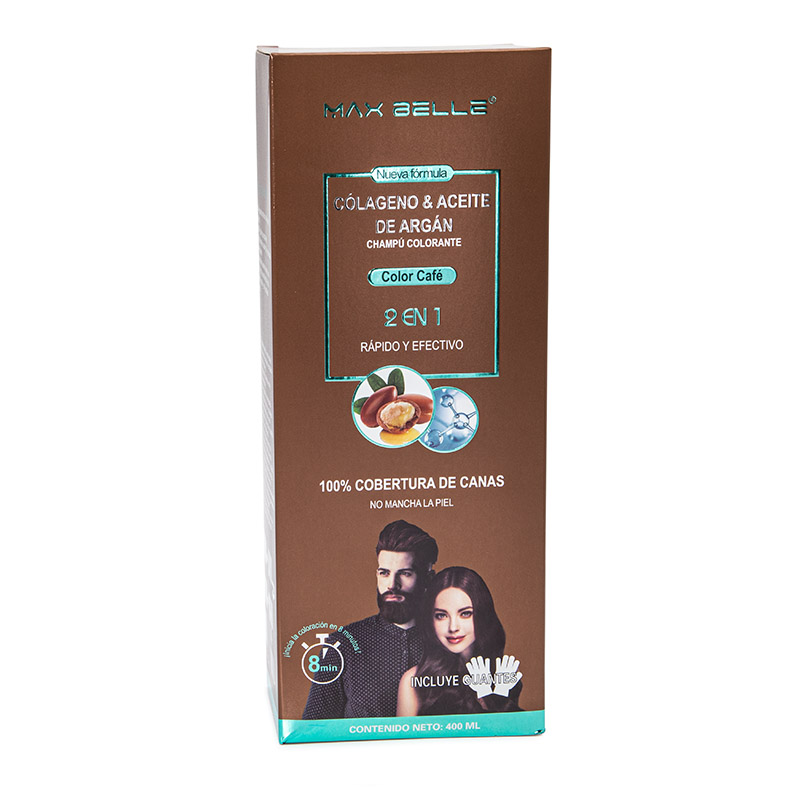 Shampoo Colorante Max belle 400ml