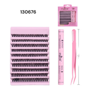 Set de pestañas por punto Anjieer