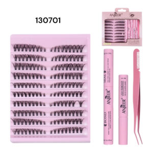 Set de Pestañas por punto Anjieer