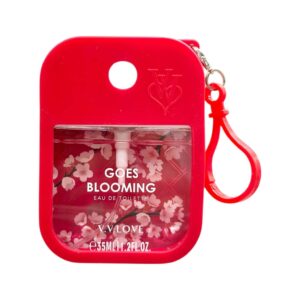 Perfume de cartera con colgante VV