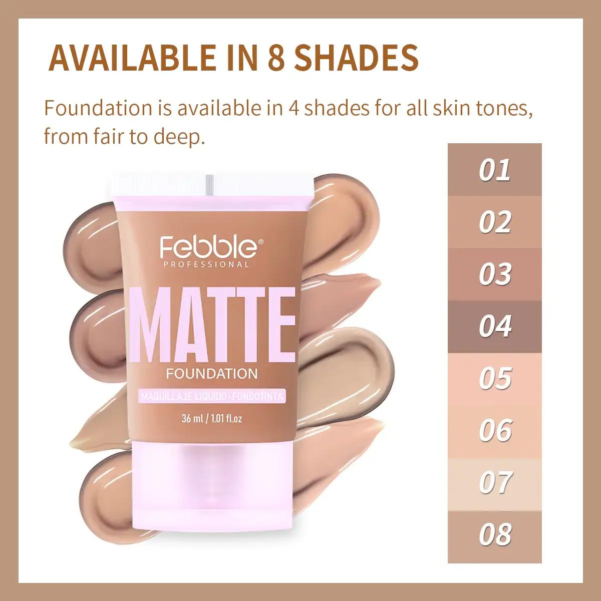 Base Liquida Matte Febble