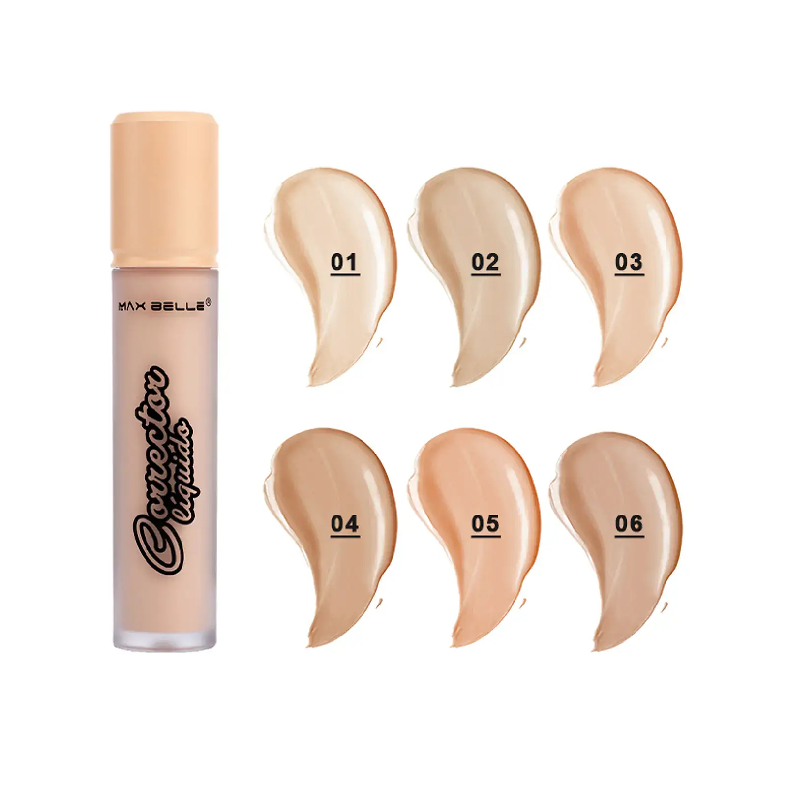 Corrector De Ojeras Liquido Max Belle