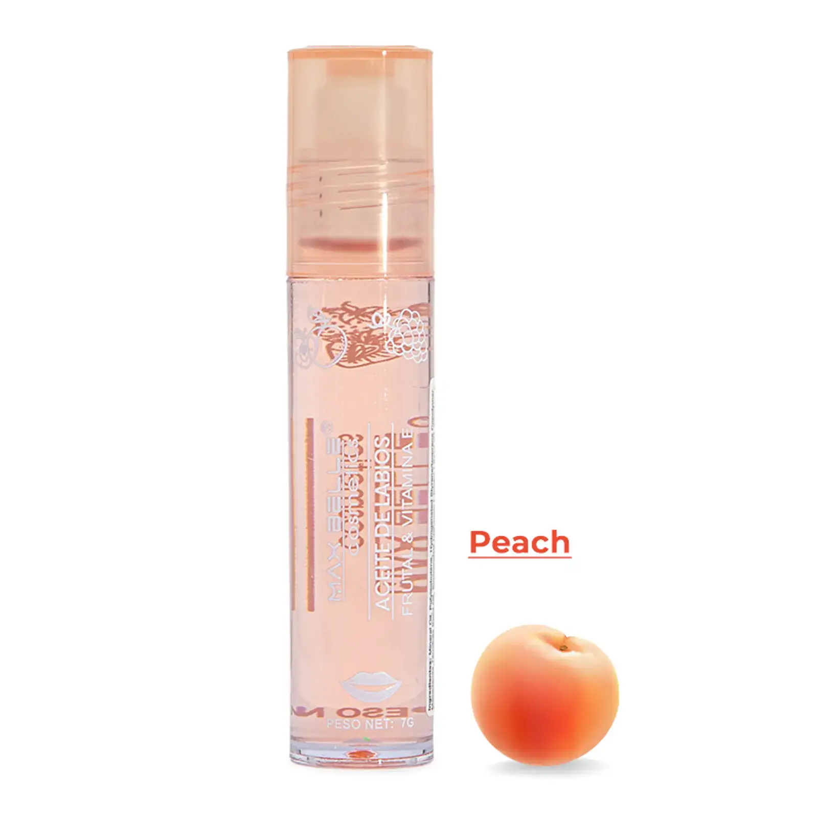 Aceite de Labios Roll On Frutal Max Belle