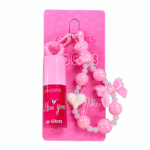 Brillo labial con llavero