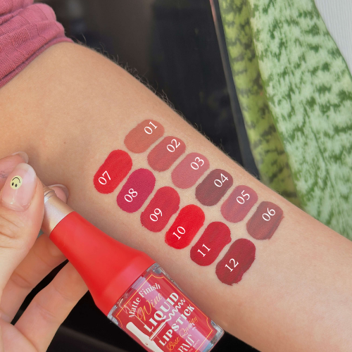 Labial Matte En Forma De Botella