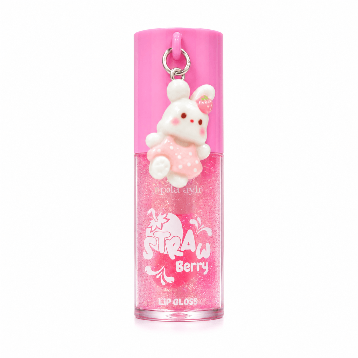 Gloss Mágico Strawberry Con Colgante