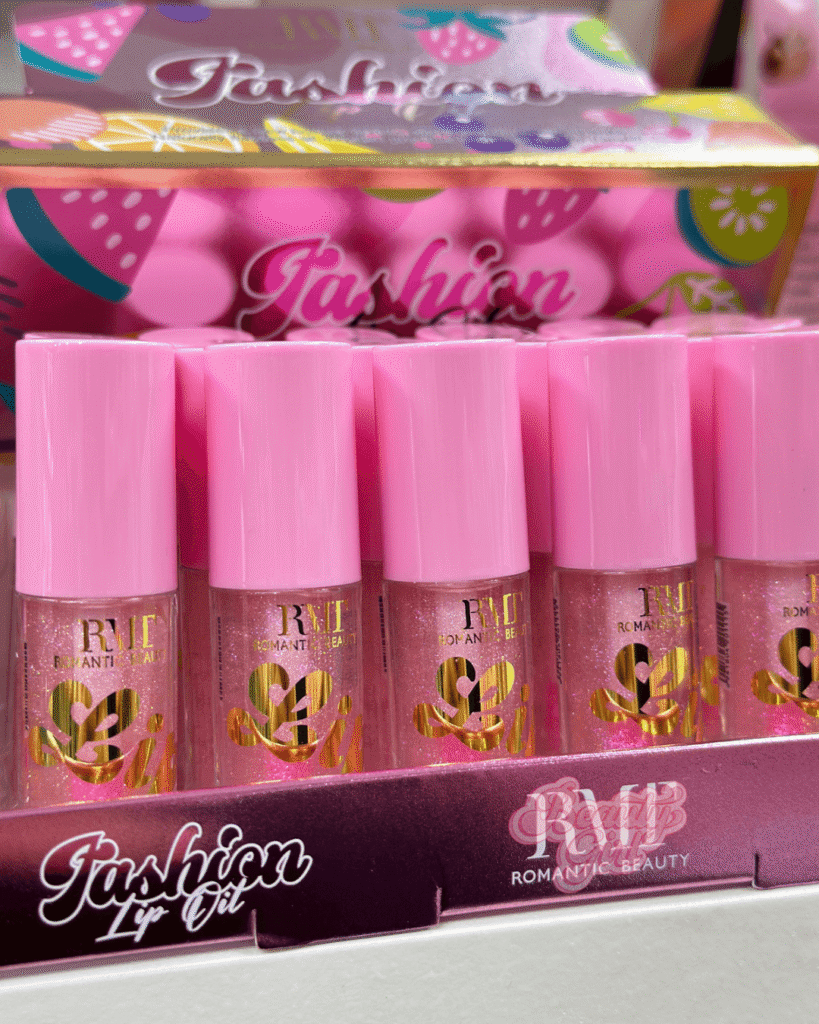 Brillo De Labios Rosa Glitter Romantic
