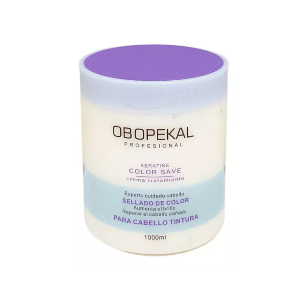 Crema capilar sellado de color Obopekal 1000ml