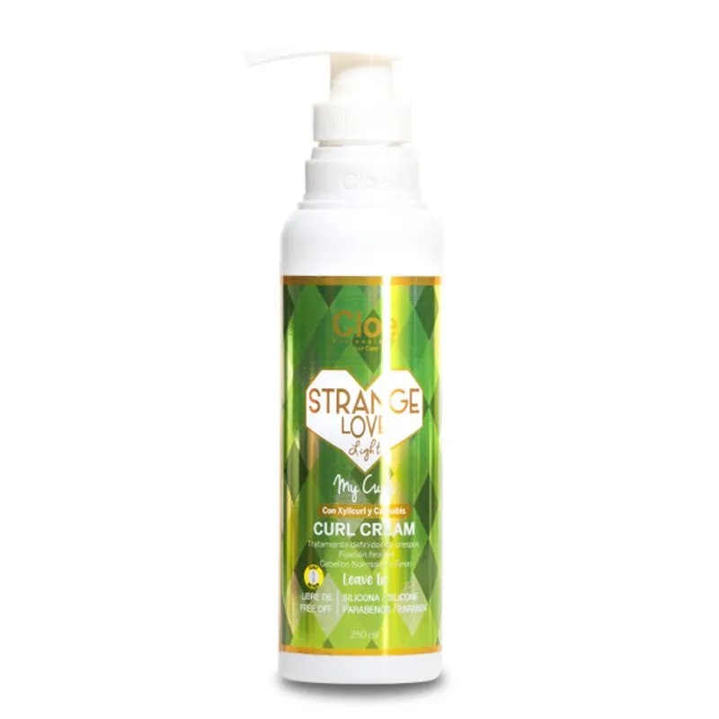 Curl Cream Strange Love Light Cloe Professional 250ml