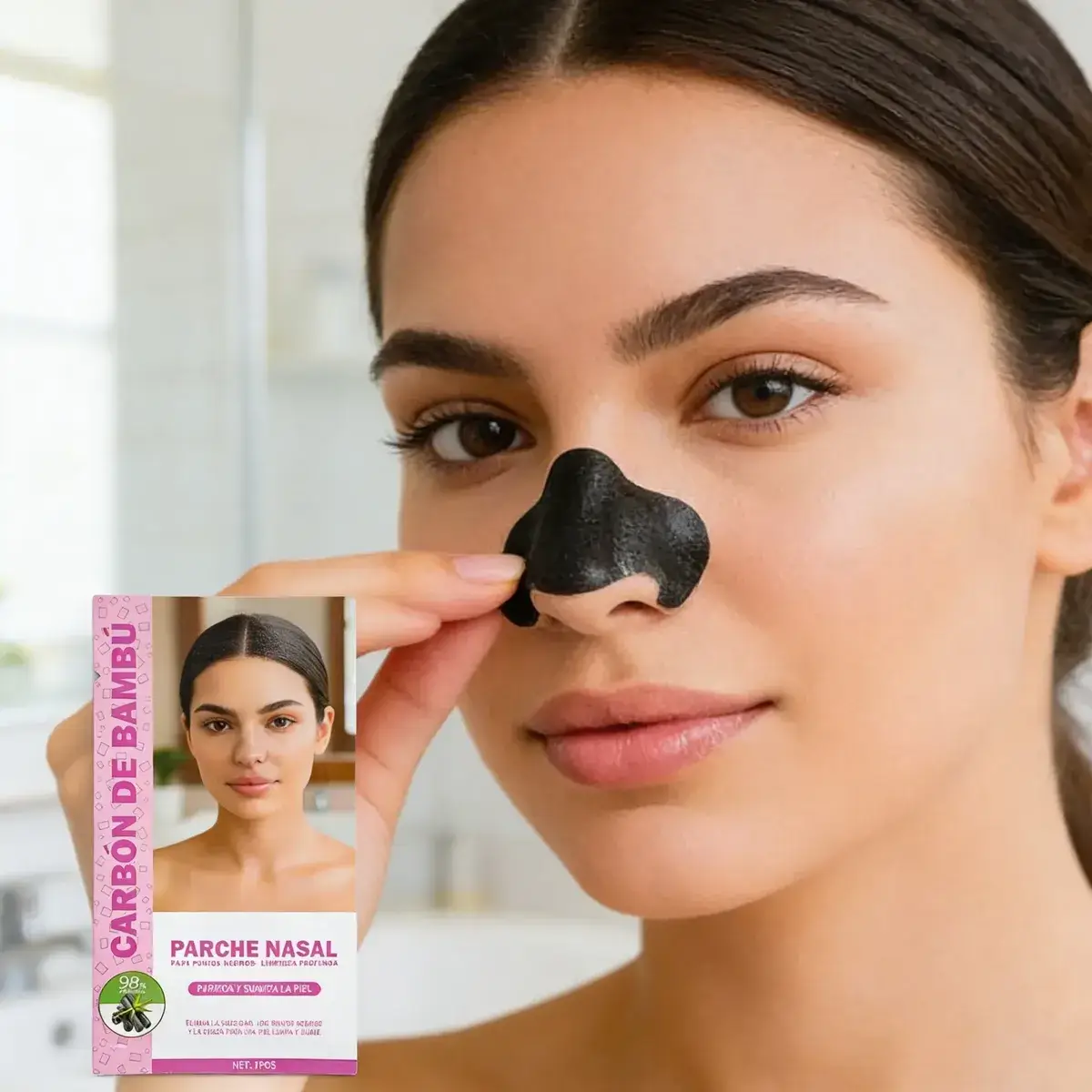 Parche Nasal Carbón de Bambú Bubbaluu