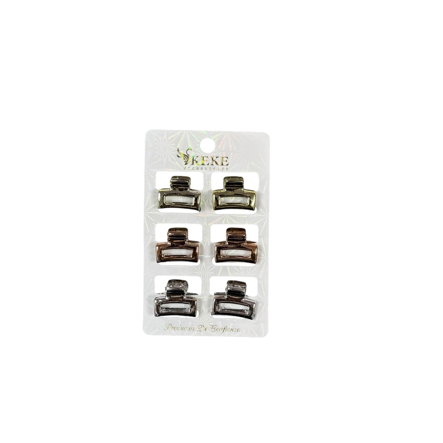 Set Mini Pinches 6 Pcs Ref:81032