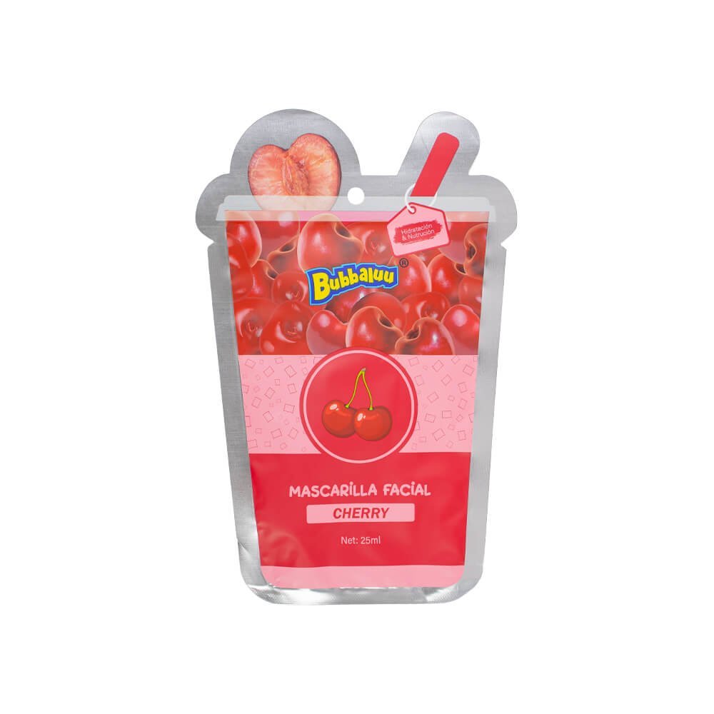 Mascarillas Faciales Bubbaluu De Frutas