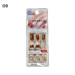 Uñas Press On 24 Pcs Flamenco