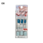 Uñas Press On 24 Pcs Flamenco