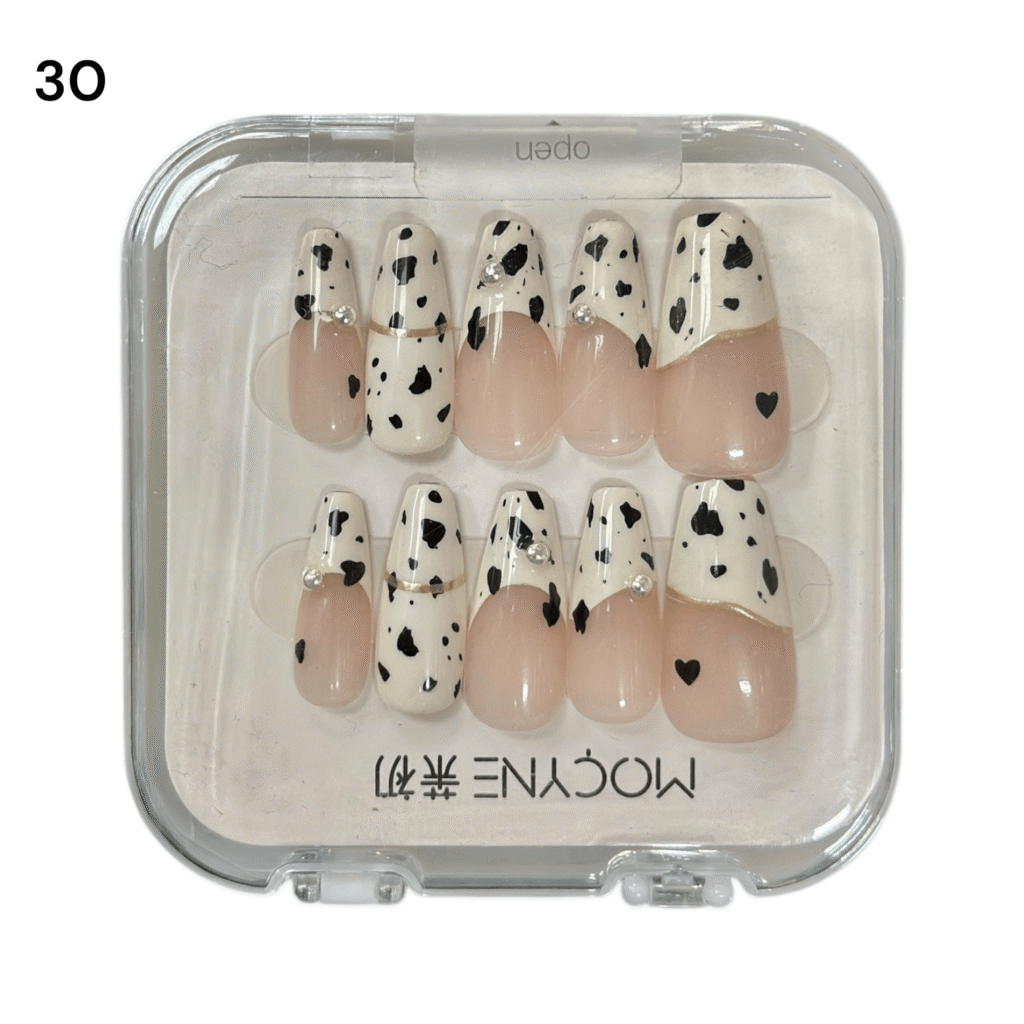 Uñas Press On 24 Pcs Flamenco