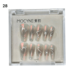 Uñas Press On 24 Pcs Flamenco