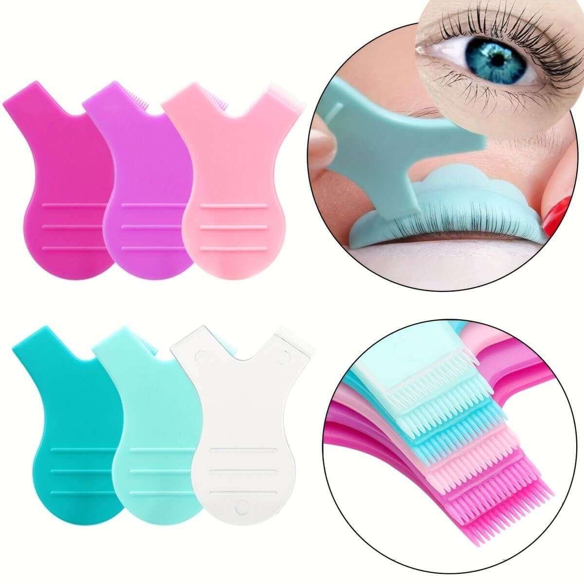Set De Cepillo De Lifting De Pestañas 12Pcs