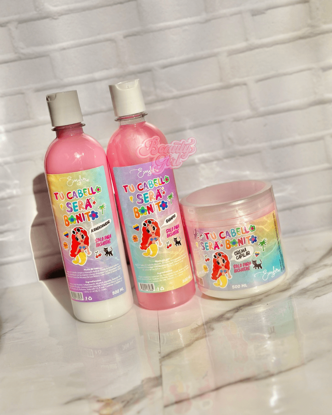 Kit capilar Bichota 3pcs