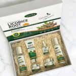 Kit De Cuidado Facial Sadoer Raiz De Regaliz Con Vitamina C 6 Pcs