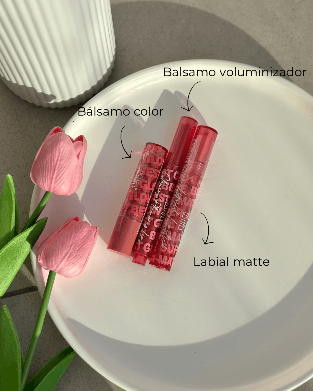 Kit de labios 3 pcs Ushas