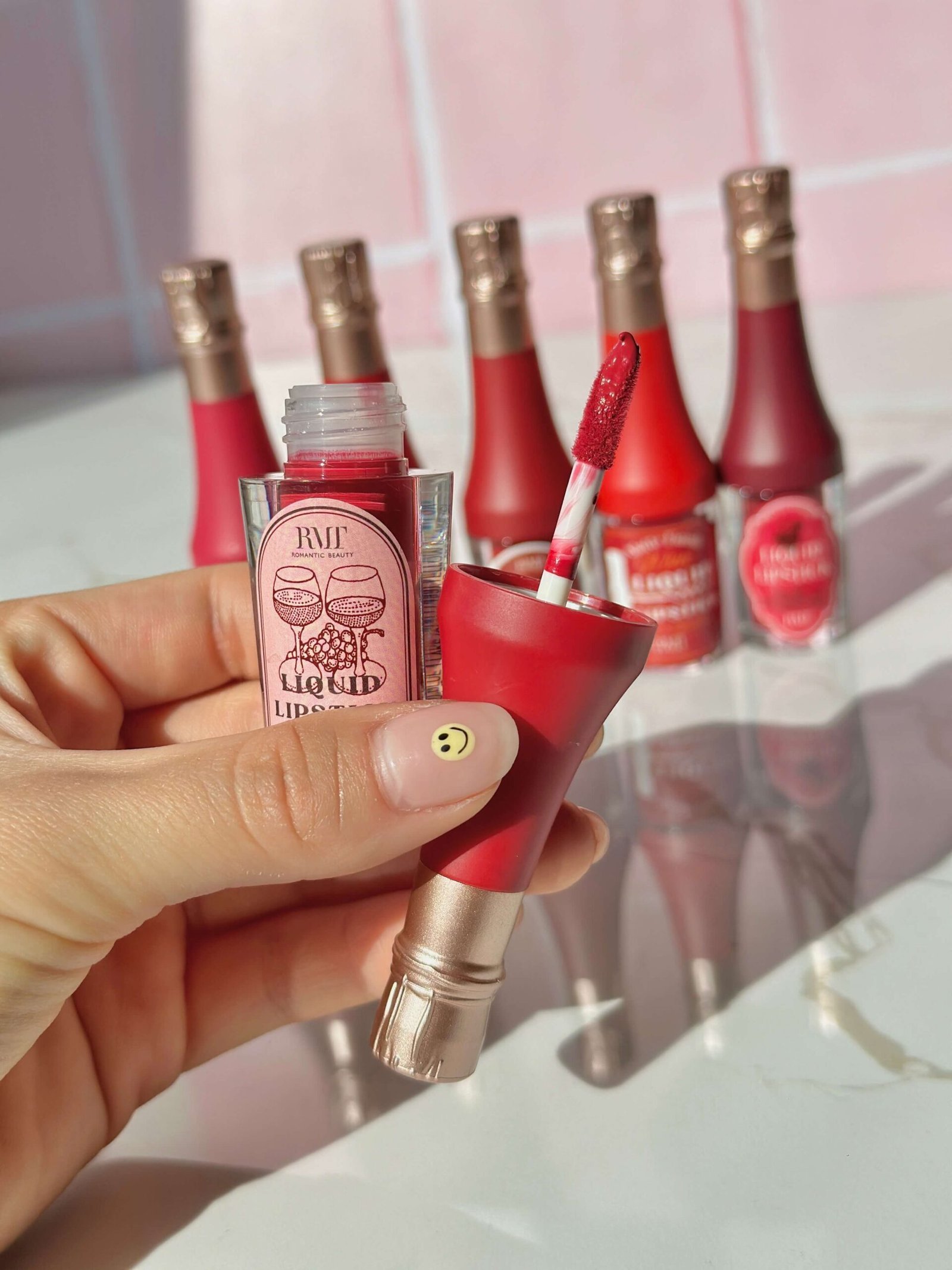 Labial Matte En Forma De Botella