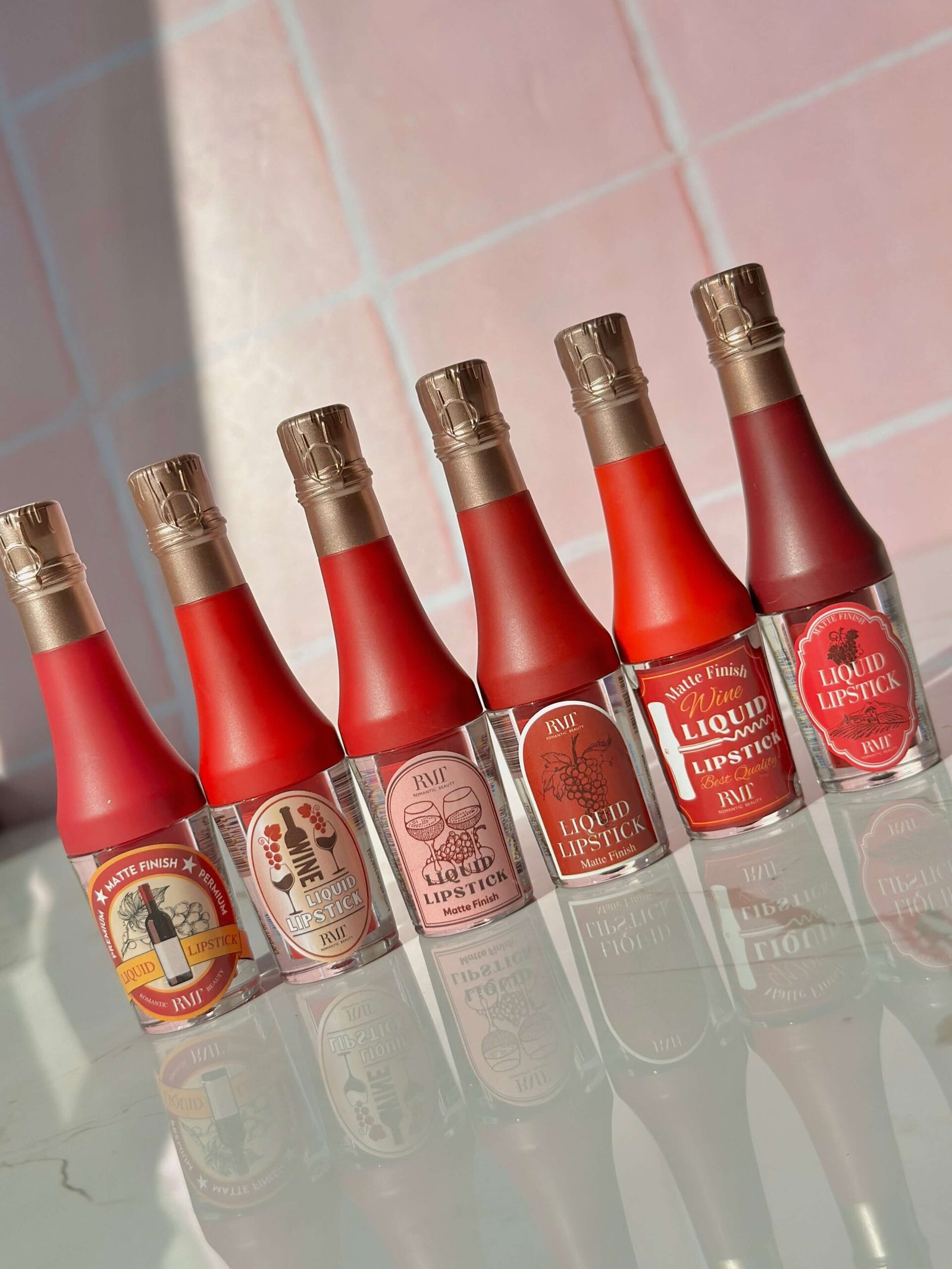Labial Matte En Forma De Botella