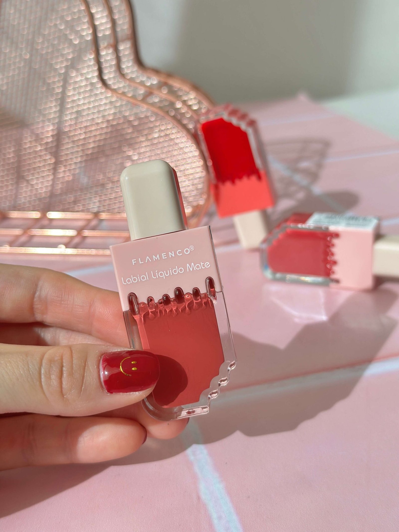 Labial Paleta Liquido Mate Flamenco