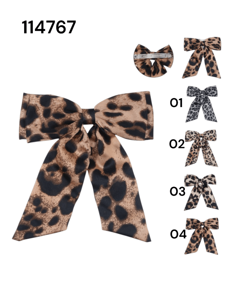 Lazo de cabello Animal print