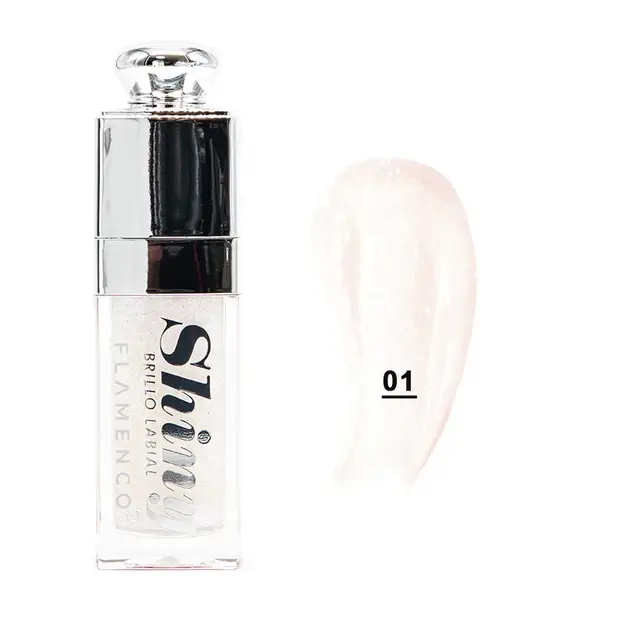 Brillo Labial con Color Shiny Flamenco