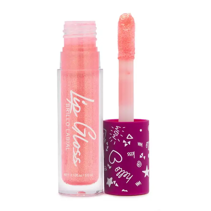 Brillo Labial con Destellos Flamenco