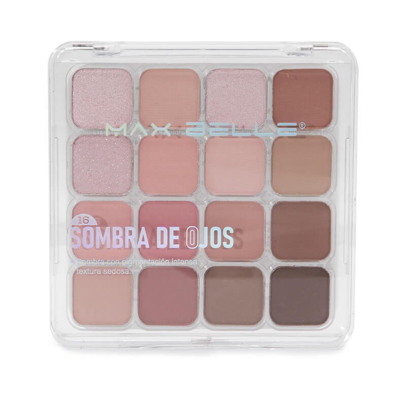 Paleta de sombras Max belle 16 tonos