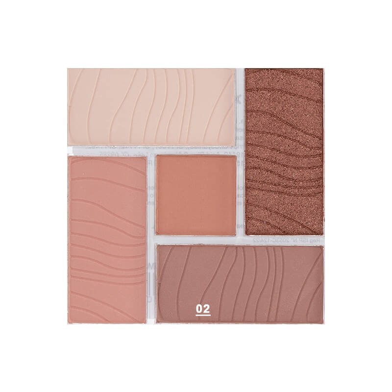 Paleta de sombras Max belle 5 tonos
