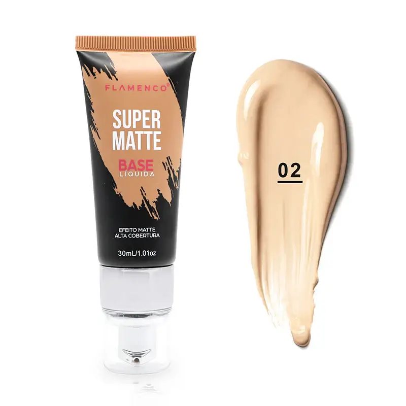 Base Líquida Super Matte Flamenco