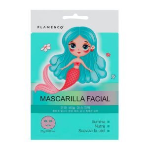 Mascarilla Facial Sirena Flamenco