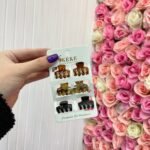 Mini Ganchetas 3 Tonos