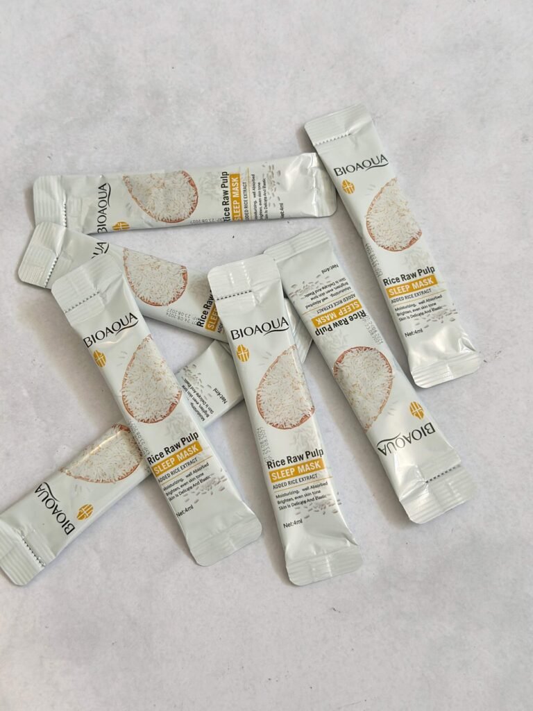Mascarilla de arroz para dormir Bioaqua 4ml