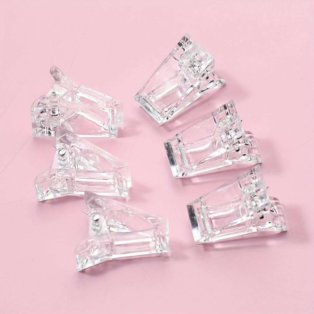 Pinzas Para Uñas Polygel Pack 10 Unid