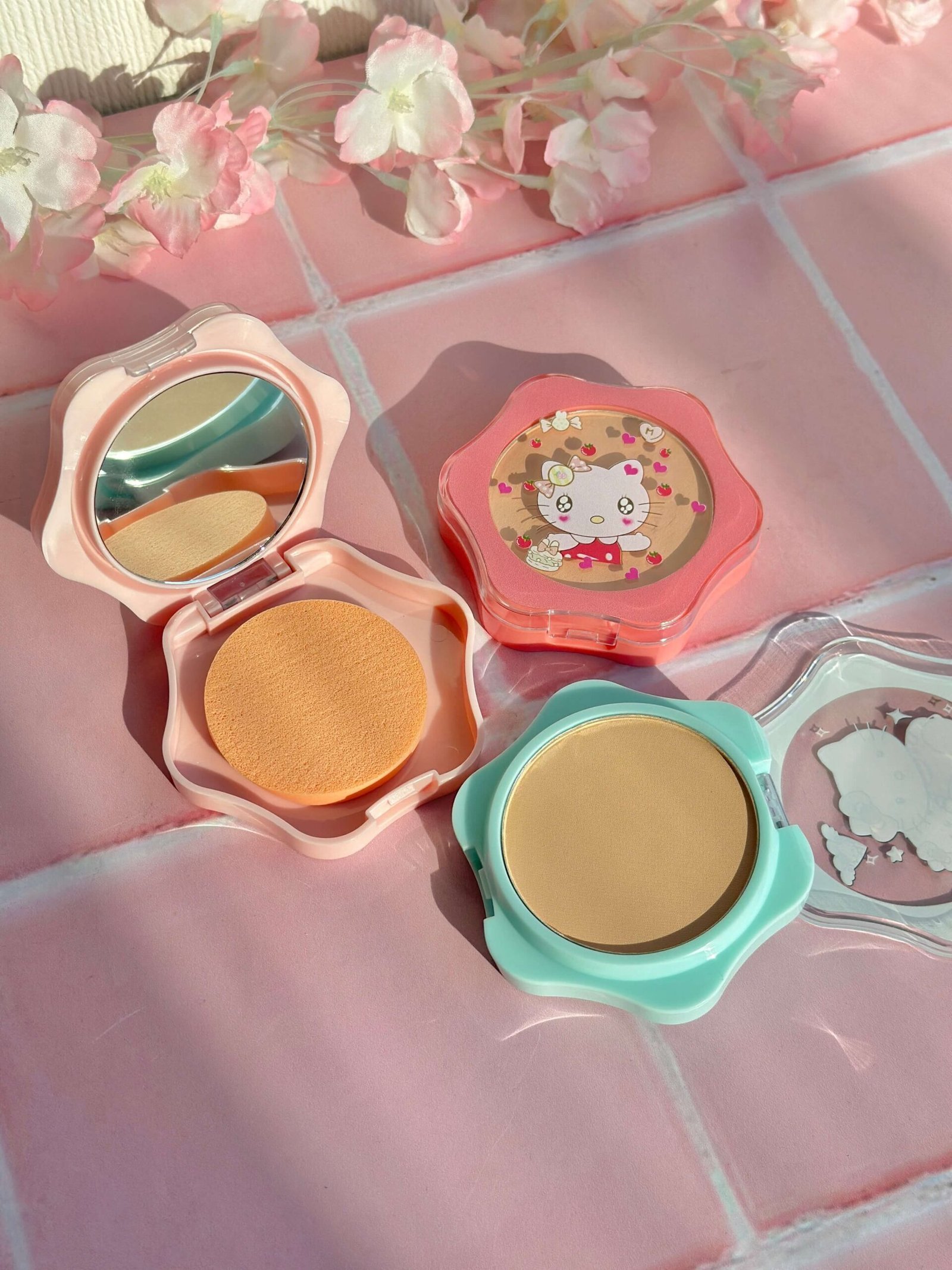 Polvo Compacto Hello Kitty