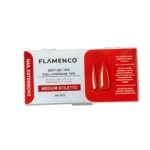 Uñas Soft Gel Tips Flamenco 240 Pcs