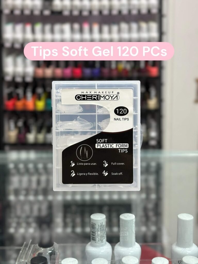 Kit uñas soft gel cherimoya 12 pcs